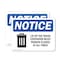 Signmission Lid Trash Container Remain Closed All Times, 5 in W x Rectangle, Vinyl Decal OS-2PACK-NS-D-35-L-15883 - alternate 1